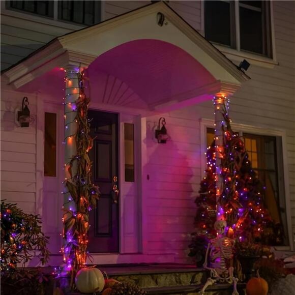 Halloween Lights - 1000 LED 328FT Outdoor Plug-in String Lights With 8 Modes - Picture 4 of 7